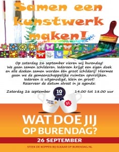 Burendag poster